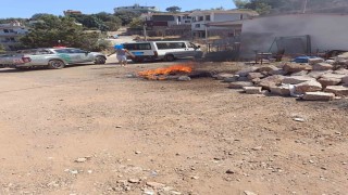 Marmariste ormana yakın alanda temizlik ateşi yakan şahıs gözaltına alındı