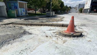 MASKOnun 2 yıl önce sel vuran yolu bozuldu: İBB 2 ay önce başladı, yarım bıraktı