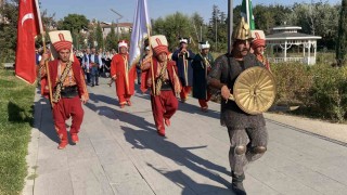 Mehteran eşliğinde Yörük Yürüyüşü gerçekleştirildi