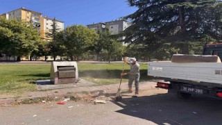 Melikgazi Belediyesi sanayi siteleri ve çevresinde temizlik çalışması yaptı