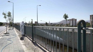 Melikgazide ilaçlama çalışmaları devam ediyor