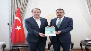 Memur-Sen Genel Başkanı Yalçından Bakan Tekine ziyaret