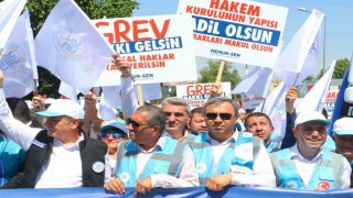 Memur-Senden toplu sözleşme eylemi