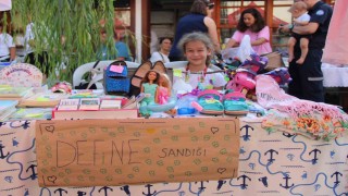 Menteşede çocuklar tezgah başına geçti