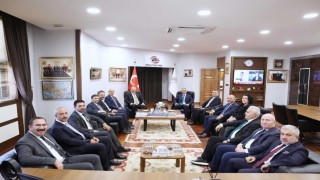 Merkez Bankası Başkanı Karahandan ATOya ziyaret