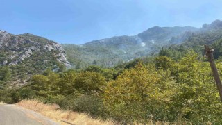 Mersin Anamurdaki orman yangını büyük ölçüde kontrol altına alındı