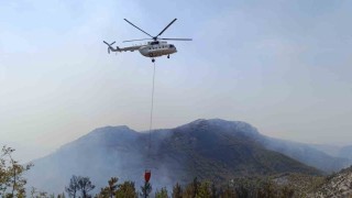 Mersin Silifkedeki orman yangını 3üncü gününde