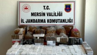 Mersinde kaçak sigara operasyonu: 15 bin makaron ve 31 kilo tütün ele geçirildi