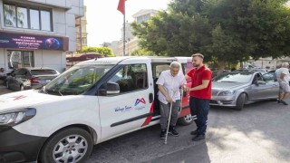 Mersinde onkoloji hastalarına ücretsiz servis hizmeti
