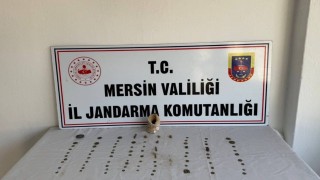 Mersinde tarihi eser operasyonu