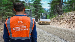 Mersinde yayla yolu 50 kilometreden 18 kilometreye düştü