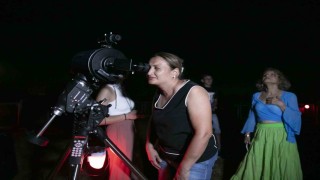 Mersinliler, meteor yağmurunu gözlem şenliğinde izledi