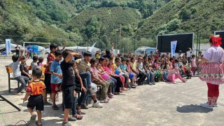 METİP alanındaki çocuklar için özel etkinlik