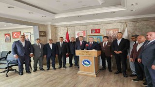 MHP heyeti, İspirde heyelan bölgesinde