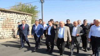 Milletvekili Arslan Tatar, Cizrede yapımı tamamlanan köy yollarını inceledi