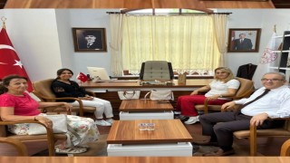 Milli Eğitim Müdürü Esmene hayırlı olsun ziyareti