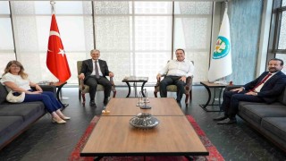 MİMSAD İnşaatçılar Çarşısı projesini Başkan Dutlulu ile paylaştı