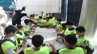 Minik arkeologlar, geçmişin izini sürüyor