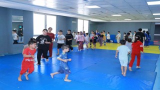 Minik judocular geleceğe hazırlanıyor