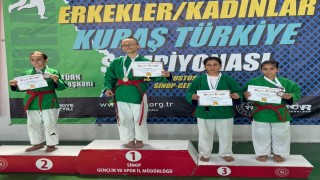 Minik sporcular 8 madalya kazandı