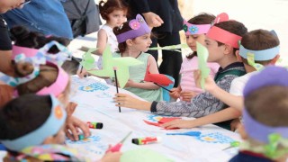 Minikler atölye keyfini çıkardı