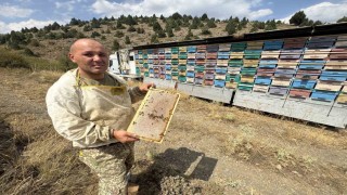 Mobil tır ile bal üretiyor kovanları indirmeden Toros Dağlarını karış karış geziyor