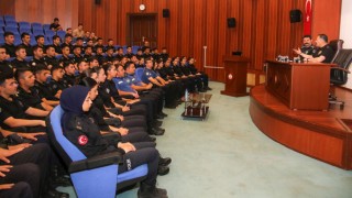 Müdür Sarıbuva, Stajyer Polislerle Bir Araya Geldi