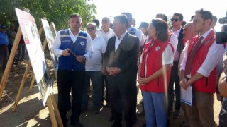 Muğlada başkanlar yol çalışmalarını yerinde inceledi