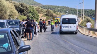 Muğlada hafif ticari araçla motosiklet kafa kafaya çarpıştı: 1 ölü