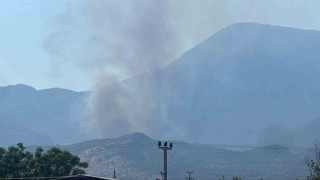 Muğladaki yangını söndürme çalışmaları aralıksız sürüyor