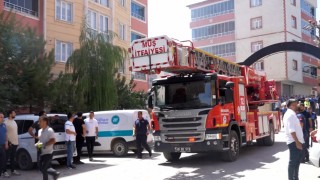 Muşta 7 katlı binada yangın: 6 kişi hastaneye kaldırıldı