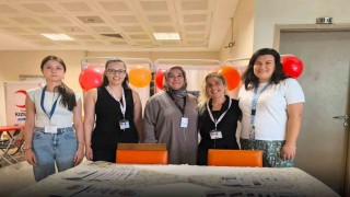 Nazilli Devlet Hastanesinde aşırı sıcaklara karşı vatandaşlar bilgilendirildi