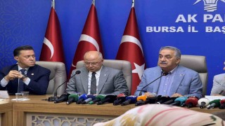 Nebi Hatipoğlu, partisinin Bursa il ve ilçe teşkilatlarını ziyaret etti