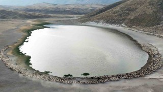 Nemrutta toz bulutu içinde görsel şölen