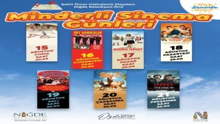 Niğdede minderli sinema günleri başlıyor