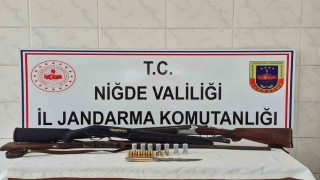 Niğdede ruhsatsız silah operasyonu: 4 kişi hakkında adli işlem başlatıldı