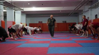 Niğdede wushu takımı şampiyonaya hazırlanıyor