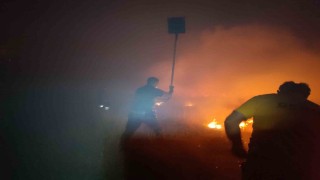 Niğdedeki mera yangını kontrol altına alındı