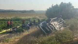 Öğrencileri taşıyan servis kaza yaptı: 8 yaralı