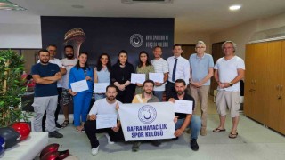 OKA Desteğiyle Bafrada alternatif turizm güçleniyor: Yeni yamaç paraşütü pilotları yetişti