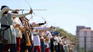 Okçular Sivasta derece ve milli takım için yarışıyor