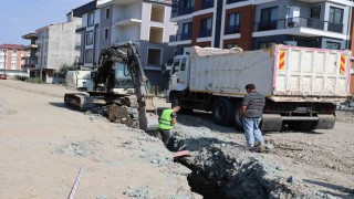 Ordu Şehir Hastanesinin içme suyu ve kanalizasyon hattı çalışmaları sürüyor