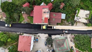 Orduda asfalt çalışmaları devam ediyor