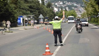 Orduda bir haftada 17 binden fazla araç ve sürücüsü denetlendi