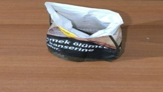 Orduda dur ihtarına uymayan otomobilde bonzai ele geçirildi