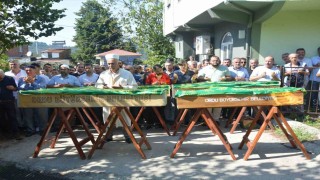 Orduda patpat kazasında ölen aynı aileden 4 kişi toprağa verildi