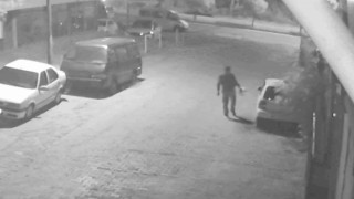 Orduda tamir için bırakılan otomobil kundaklandı