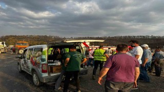 Orhaneli Belediyesinden yangın bölgesine tam destek