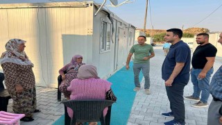 Osmaneli Kaymakamı Abdüssamed Kılıç yangından etkilenen vatandaşlarla buluştu