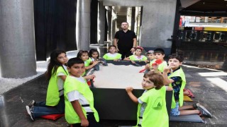 Osmangazide çocuklar arkeolojiyi deneyimleyek öğreniyor